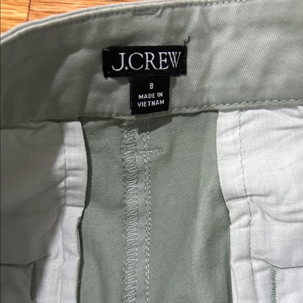 J. Crew Light Sage Green Pants - Picture 2 of 4
